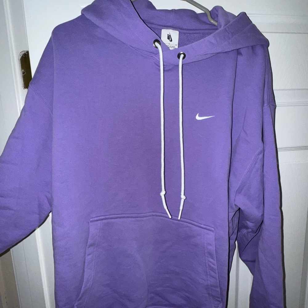 Nike Men's Hoop Purple Hoodie Sweater